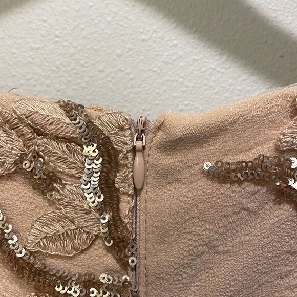 RALPH Lauren light pink woman’s beaded special occasion dress - Picture 12 of 16